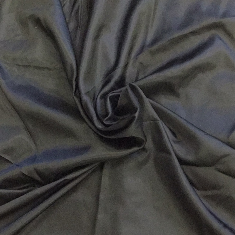 Black Satin Fabric 3 yards